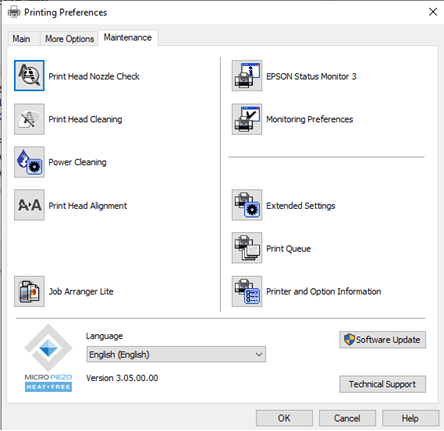 printing-process-option-will-open-then-click- on-print-head-cleaning.