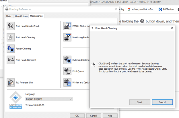 the-cleaning-head-dialog-box-is-open-click-the-start-button-to-proceed.